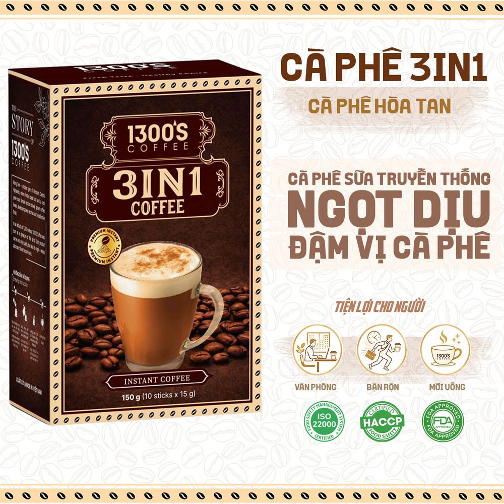 Cà phê hòa tan 3in1
